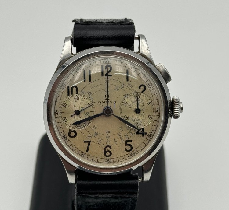 Omega Classic Chrono Chronograph 33 3 Monopusher 38mm Oversize Monopulsante