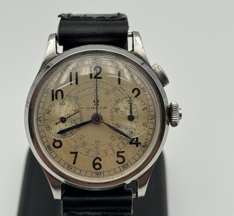 Omega Classic Chrono Chronograph 33 3 Monopusher 38mm Oversize Monopulsante