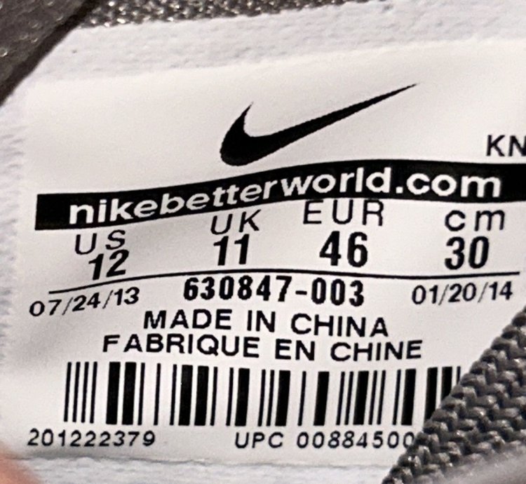 Nike Kobe 9 Elite Detail 630847-003 Size 12