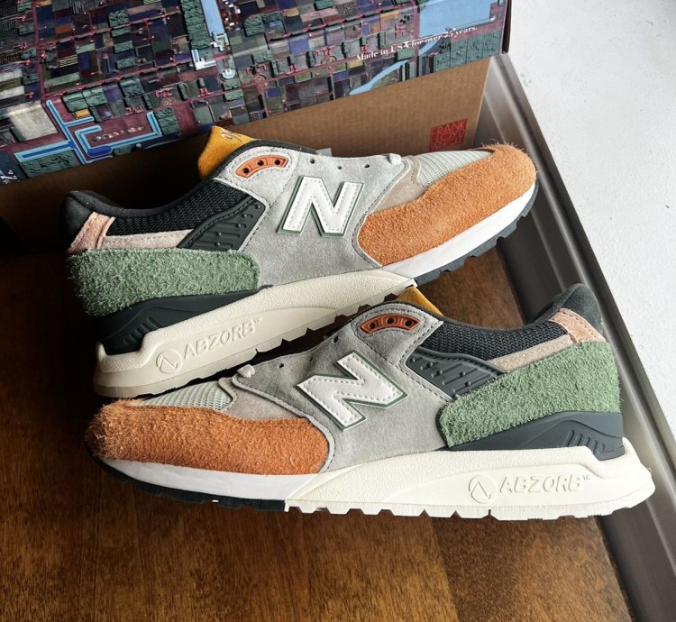 Ronnie Fieg Frank Lloyd Wright New Balance 998 Aloe