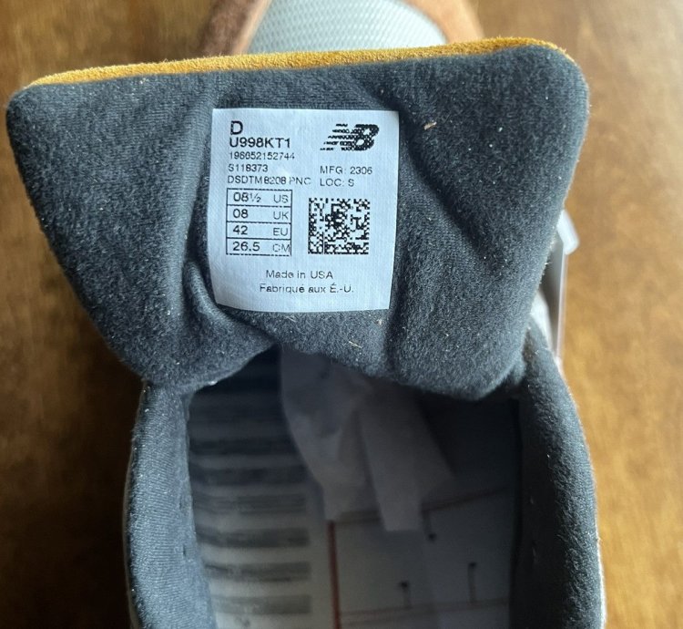 Ronnie Fieg Frank Lloyd Wright New Balance 998 Aloe