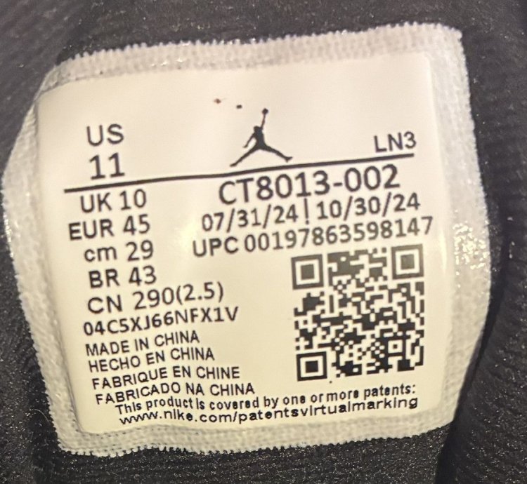 Size 11 - Air Jordan 12 Retro 2025 Flu Game