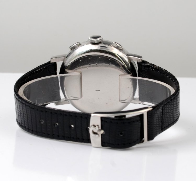Omega Classic Chronograph Ck 987 Staybrite Silver Dial Caliber 33 3 Chro 1941