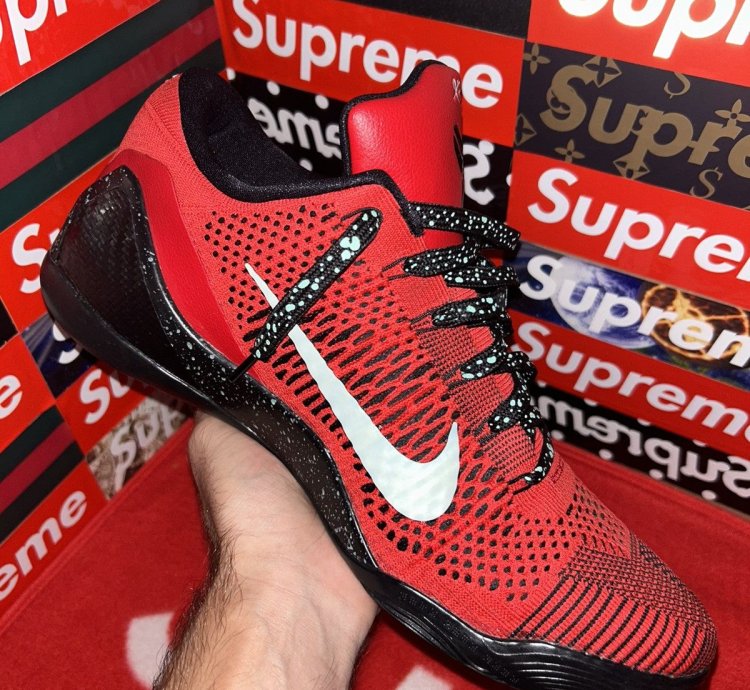 Nike Kobe 9 Elite Low University Red 639045-600 Size 13