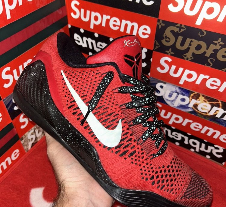 Nike Kobe 9 Elite Low University Red 639045-600 Size 13