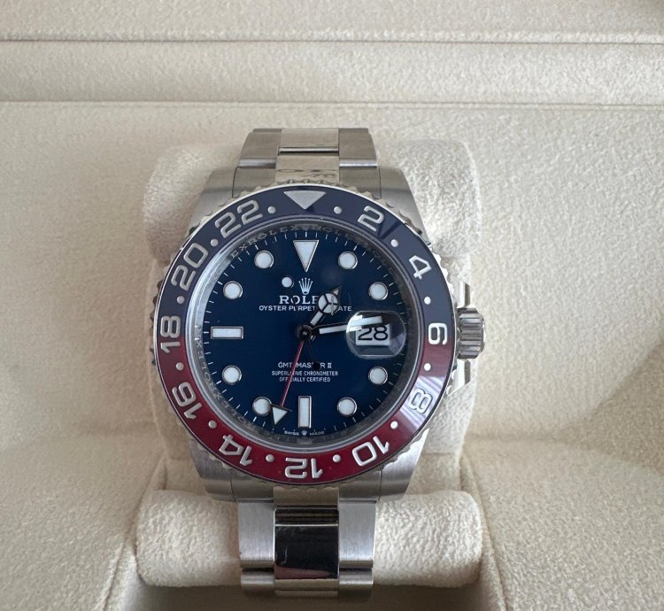 Rolex Gmt-master Ii Set Complet Et Montre Datant De Mai 2024