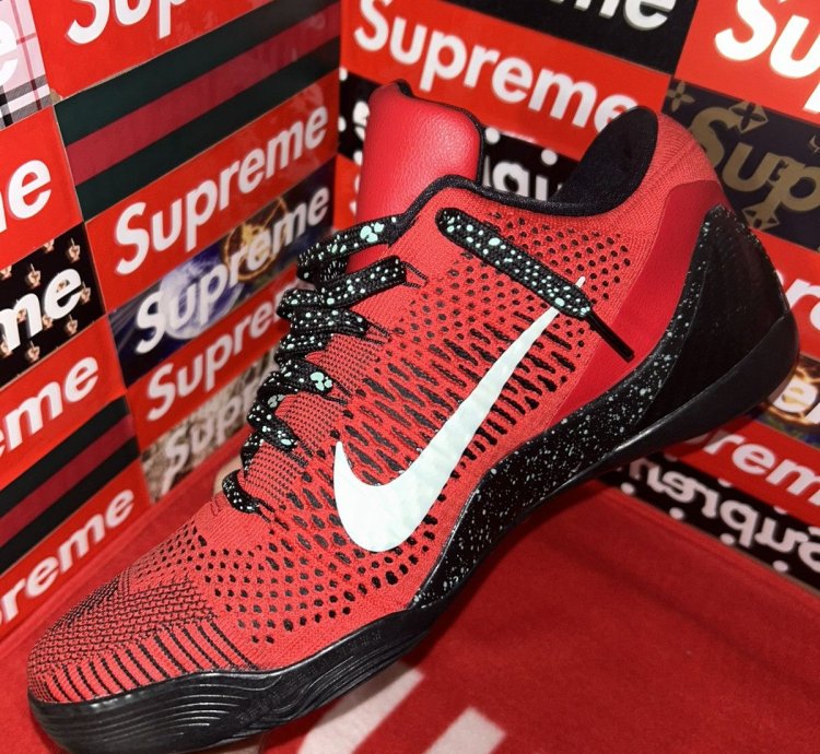 Nike Kobe 9 Elite Low University Red 639045-600 Size 13