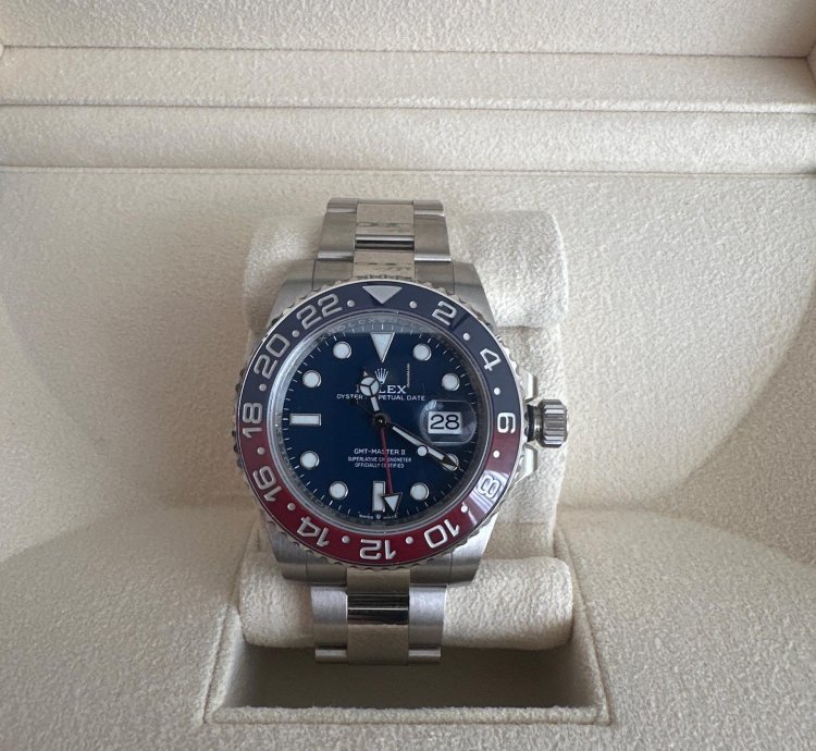 Rolex Gmt-master Ii Set Complet Et Montre Datant De Mai 2024