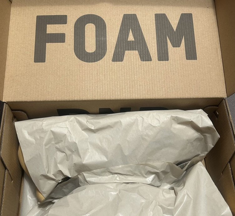 Adidas Yeezy Foam Rnr Runner Desert Sand 2023 Yzy Size 7 New
