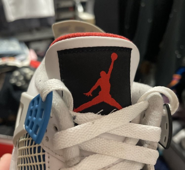 Size 11 - Jordan 4 Retro What The 4 Fire Red Military Blue
