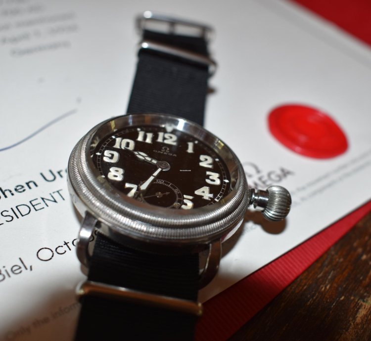 Omega Classic Ck700 Military Extremely Rare German Pilot Vintage Luftwaffe