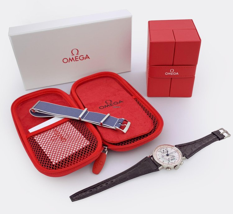 Omega Classic Jumbo Sport Racing Chronograph Multicolored Multiscale Dial Cal 33 3 1930s