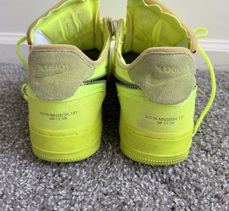 Size 11 - Nike Off-white Air Force 1 Low Volt Steal