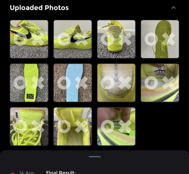 Size 11 - Nike Off-white Air Force 1 Low Volt Steal