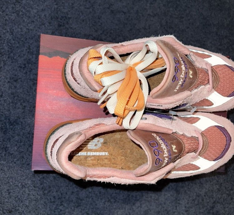 Salehe Bembury New Balance 990v2 Sand Be The Time