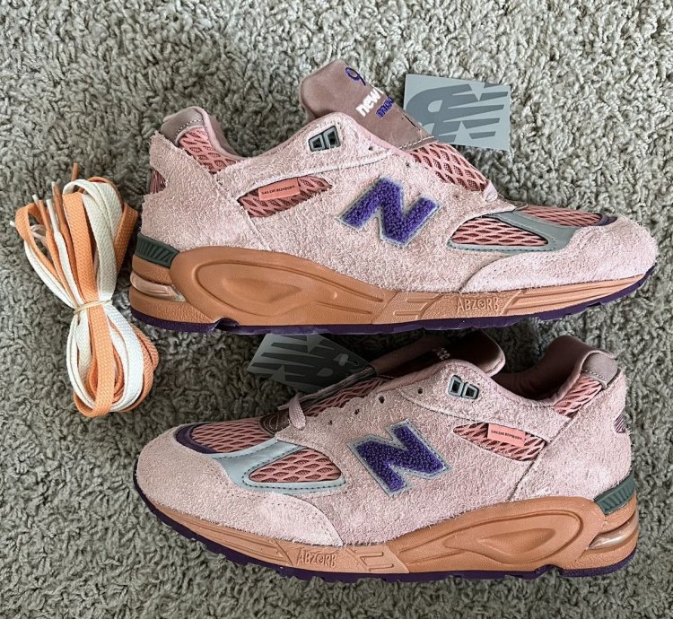 Salehe Bembury New Balance 990v2 Sand Be The Time Size 9