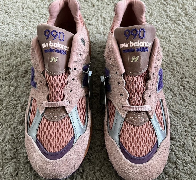 Salehe Bembury New Balance 990v2 Sand Be The Time Size 9
