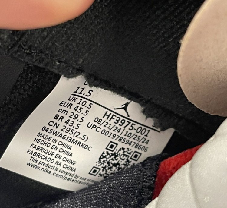Size 11 5 - Jordan 5 Black Metallic 2024