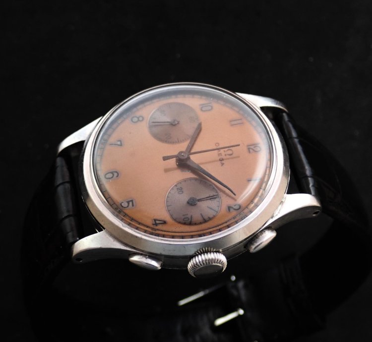 Omega Classic Vintage Mechanical Men Chronograph 987 33 3 Caliber 40