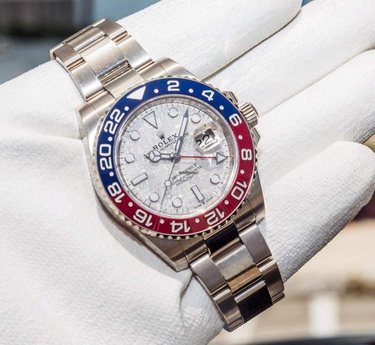 Rolex Gmt-master Ii Unworn 2022 Gmt-master Ii 126719blro Meteorite Dial