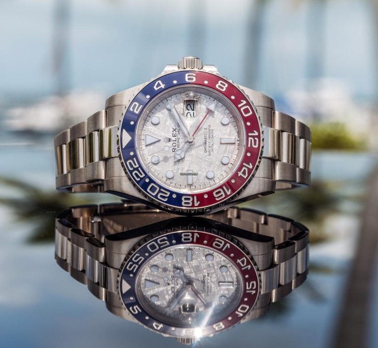 Rolex Gmt-master Ii Unworn 2022 Gmt-master Ii 126719blro Meteorite Dial