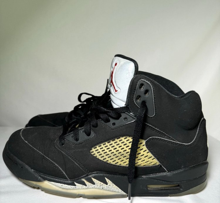 Size 11 5 - Nike Air Jordan 5 Retro Og Metallic Men Shoes