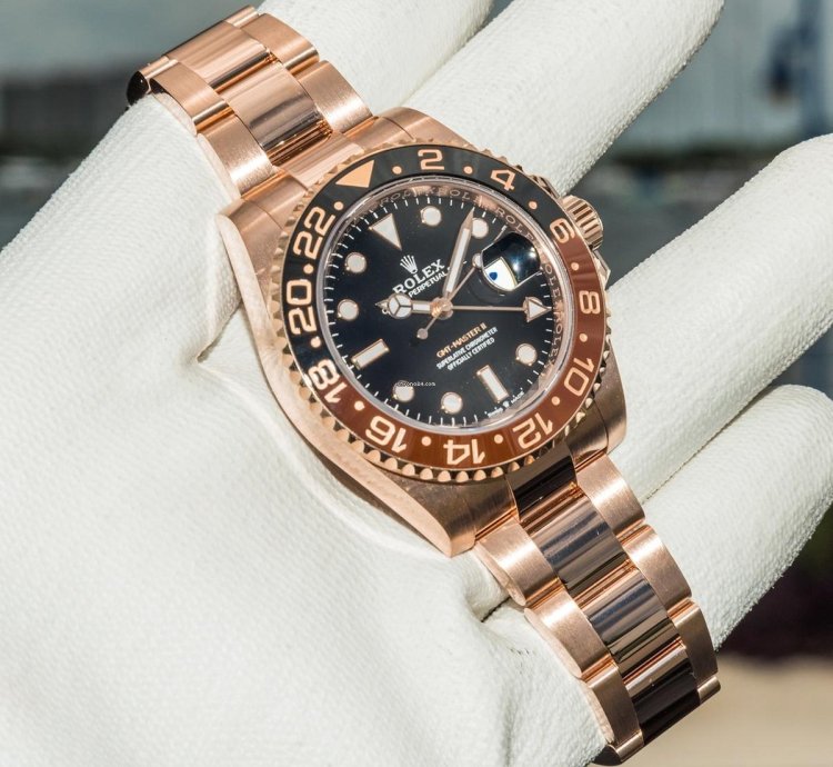 Rolex Gmt-master Ii Unworn 2023 Gmt-master Ii 126715chnr Rose Gold