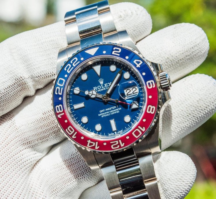 Rolex Gmt-master Ii Unworn 2023 Gmt-master Ii 126719blro Blue Dial