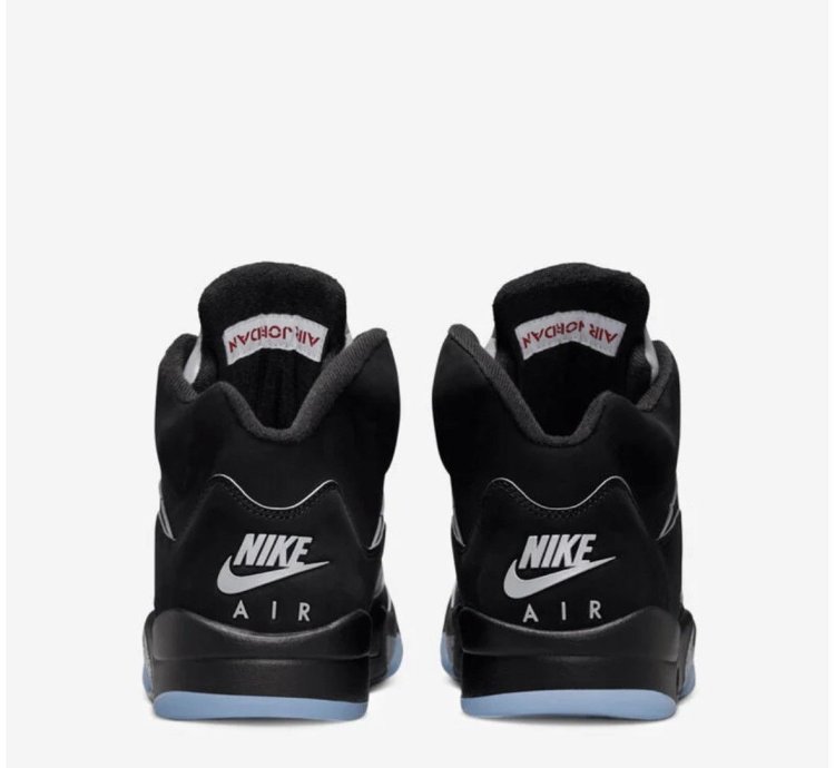 Size 11 Nike Air Jordan 5 Retro Og Black Metallic Reimagined