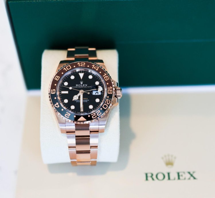 Rolex Gmt-master Ii Unworn 2023 Mint Rootbeer Complete Set Ever 126715chnr