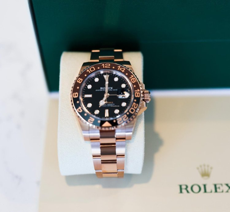 Rolex Gmt-master Ii Unworn 2023 Mint Rootbeer Complete Set Ever 126715chnr