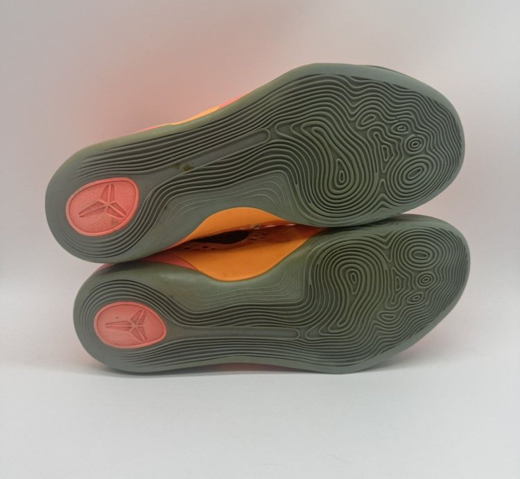 Nike Kobe 9 Em Bright Mango Orange Basketball Shoes