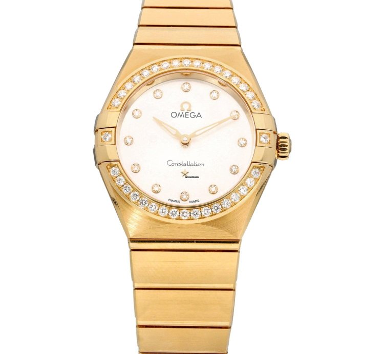 Omega Constellation 131 55 28 60 55 002 28mm Gold Watch ex-display