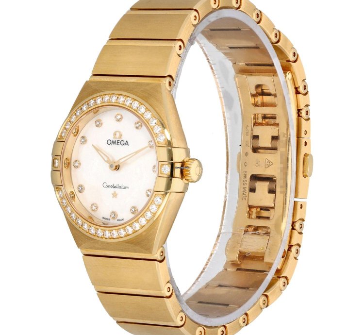Omega Constellation 131 55 28 60 55 002 28mm Gold Watch ex-display