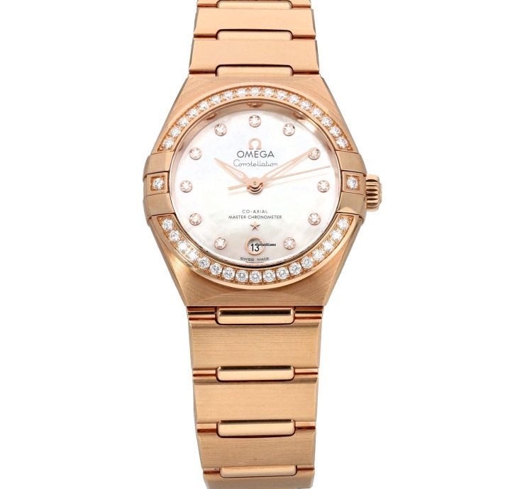 Omega Constellation 131 55 29 20 55 001 29mm Gold Watch ex-display