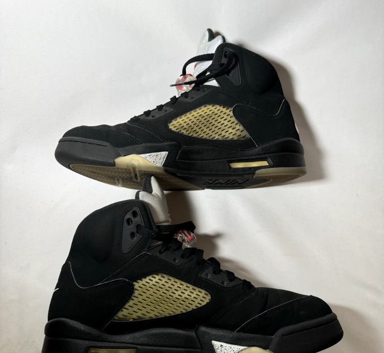 Size 12 - Air Jordan 5 Retro Og Metallic 2016 Men Shoes