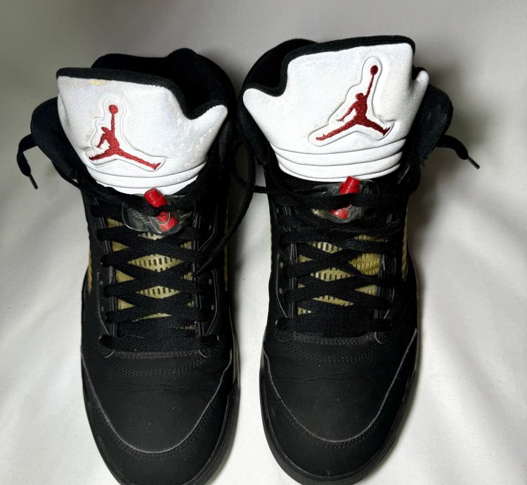 Size 12 - Air Jordan 5 Retro Og Metallic 2016 Men Shoes