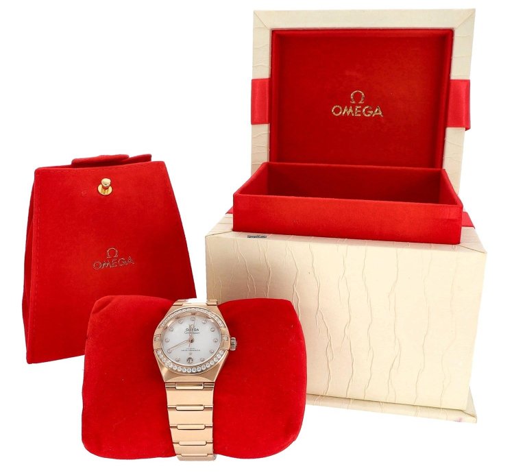 Omega Constellation 131 55 29 20 55 001 29mm Gold Watch ex-display