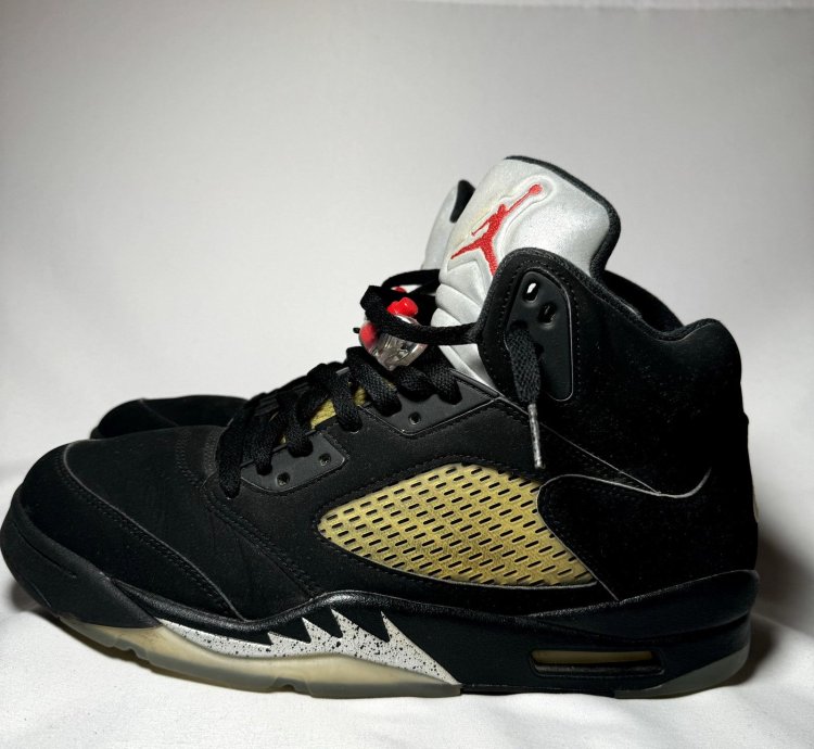 Size 12 - Air Jordan 5 Retro Og Metallic 2016 Men Shoes