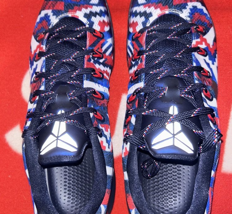 Nike Kobe 9 Em Low Indpendence Day 646701-104 Size 13