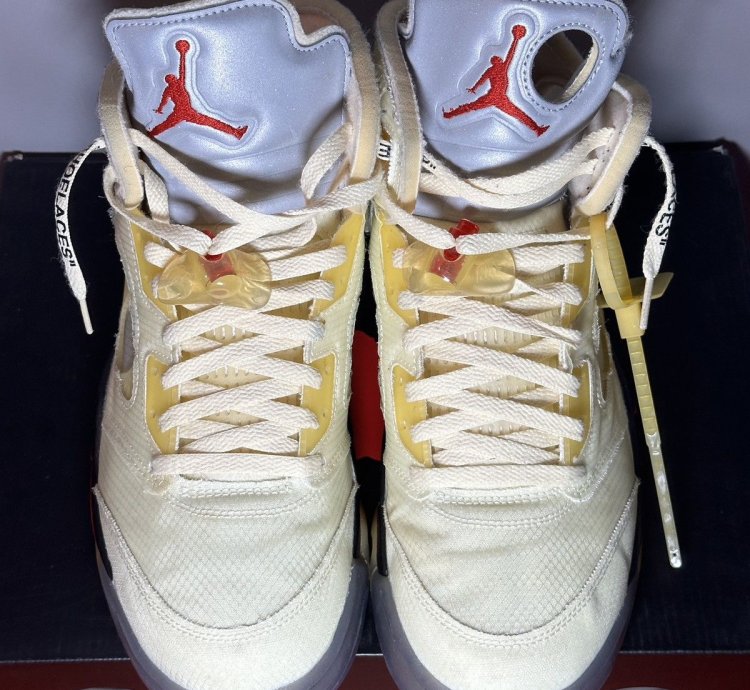Size 12 - Jordan 5 Sp Off-white Mid Sail