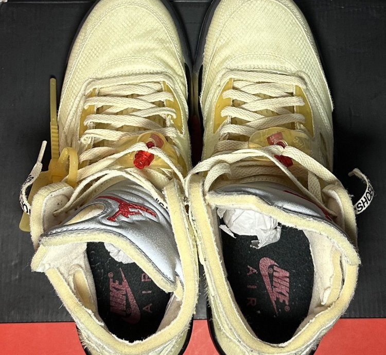Size 12 - Jordan 5 Sp Off-white Mid Sail