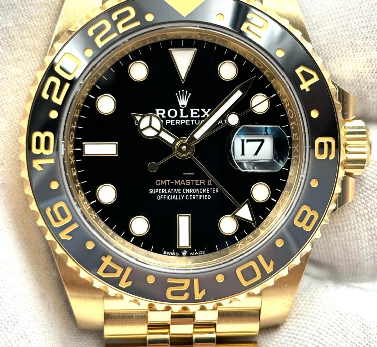 Rolex Gmt-master Ii Unworn Gmt-master Ii 40mm Yellow Gold Jubilee Bracelet 126718grnr Box Papers 2024