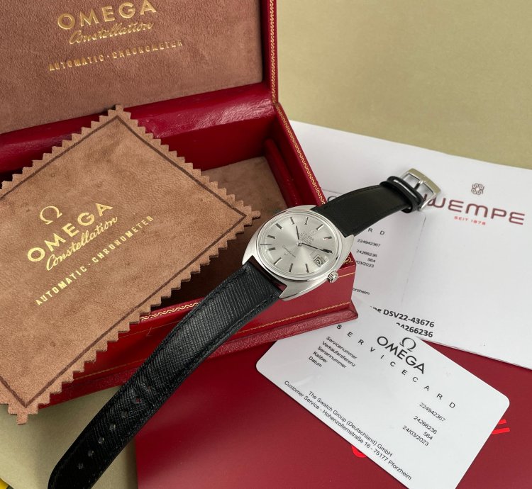 Omega Constellation 18k White Gold - Reference 168 009 - 1966