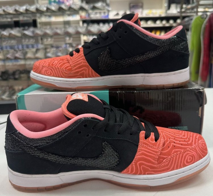 Size 12 - Nike Sb Dunk Low Pro Premier Fish Ladder 2015