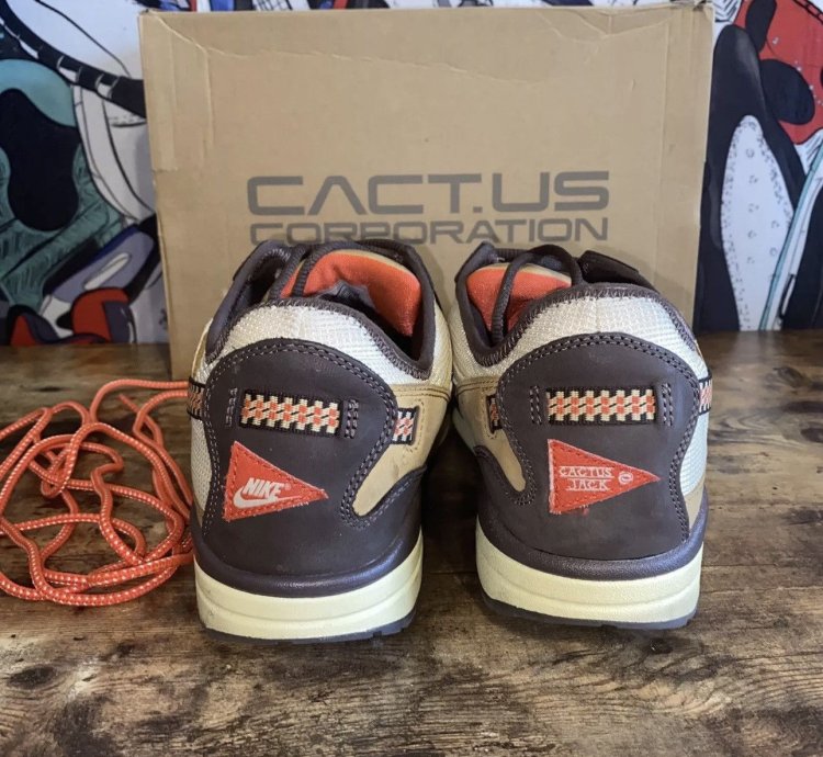 Size 12 5 - Travis Scott Nike Air Max 1 Baroque Brown