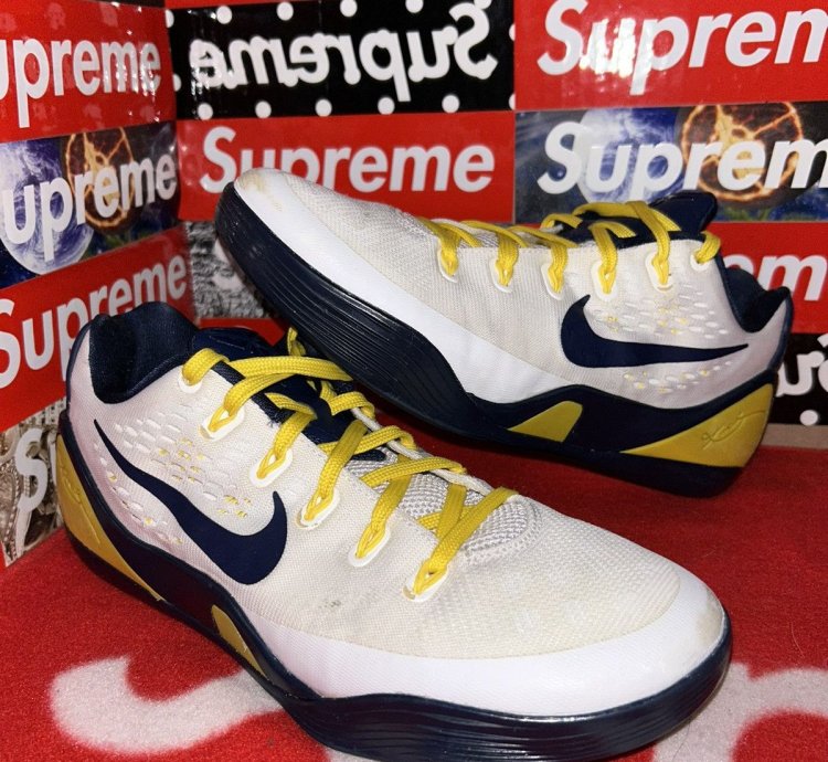 Nike Kobe 9 Ix Low Id Size 8 688501-997 Michigan