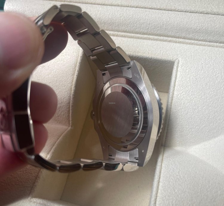 Rolex Gmt-master Ii Unworn Rolex White Gold Gmt