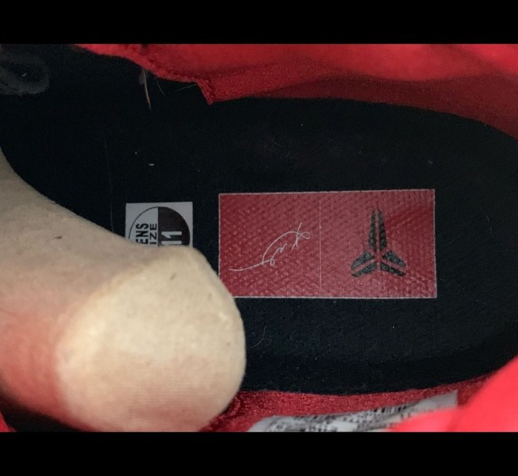 Nike Kobe 9 Lifestyle University Red Cement 2014 Like New