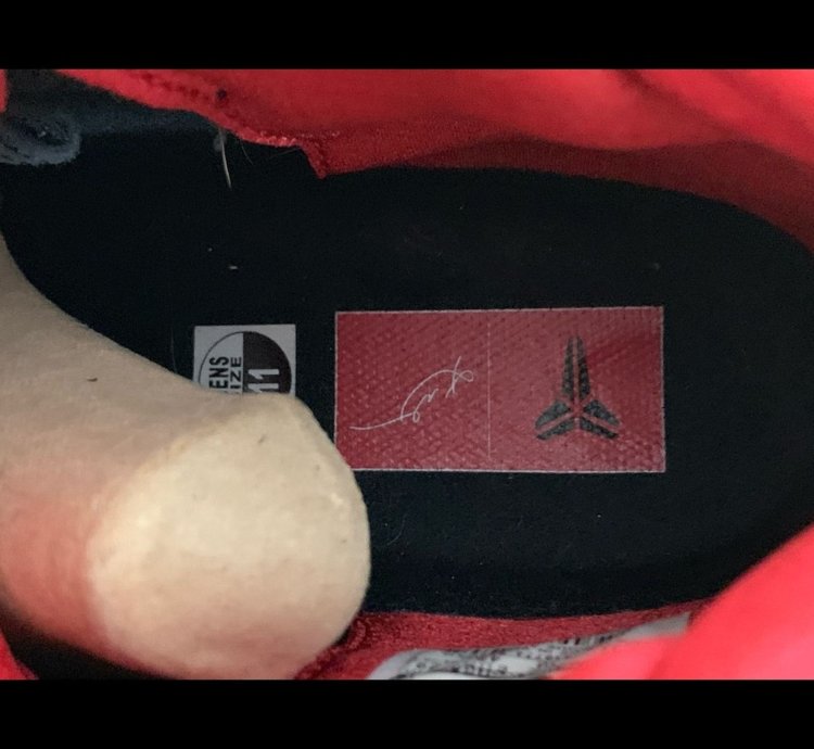 Nike Kobe 9 Lifestyle University Red Cement 2014 Like New